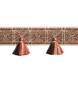 Taos Tasseled Border Trimming by Samuel & Sons Pinon