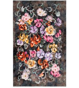 Tapestry Flower Rug by Designers Guild Damson