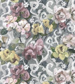 Tapestry Flower Fabric by Designers Guild Platinum