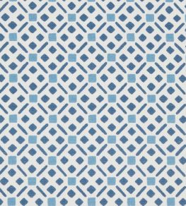 Tapestry Trellis Fabric by Liberty Lapis