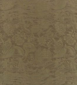 Tarangire Damask Fabric by Ralph Lauren Tarnished Gold