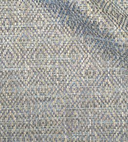 Tarsa Fabric by Ian Sanderson Sandstone Blue