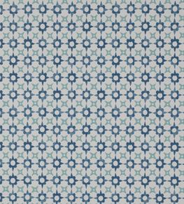Tassi Wallpaper by Jane Churchill Blue