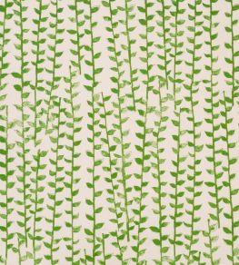 Tea Trail Fabric by Christopher Farr Cloth Green