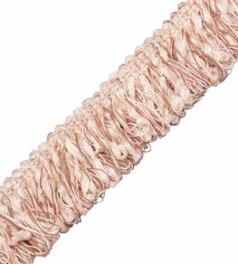 Terrace Chenille Loop Fringe Trimming by Samuel & Sons Camellia