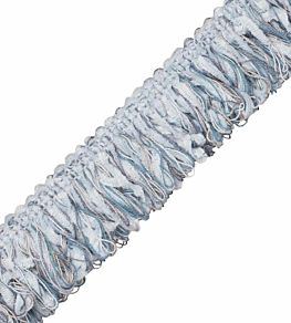 Terrace Chenille Loop Fringe Trimming by Samuel & Sons Sky