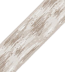 Terrace Ikat Border Trimming by Samuel & Sons Flax