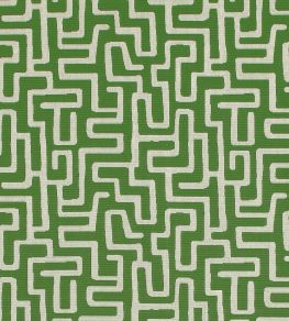 Terrace Lane Fabric by Thibaut Spring Green