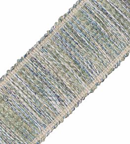 Terrace Strie Chenille Border Trimming by Samuel & Sons Surf