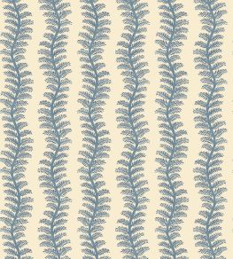Tetbury Stripe Wallpaper by GP & J Baker Indigo