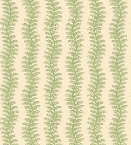 Tetbury Stripe Wallpaper by GP & J Baker Leaf Green