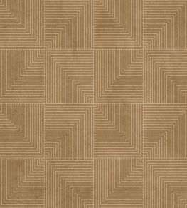 Tetragonal Wallpaper by Coordonne Sand