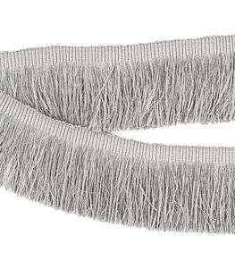 Textured Fringe Trimming by Villa Nova Chrome