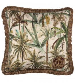 The Jungle Cushion 50 x 50cm by MINDTHEGAP Green