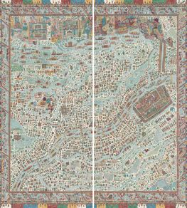 The Map Maxi Mural by Lewis & Wood Garland