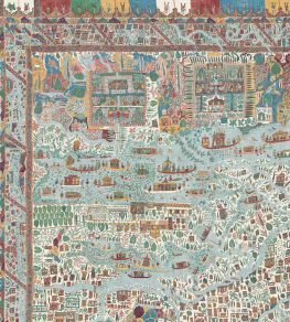 The Map Mini Mural by Lewis & Wood Garland