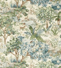 The Stumpery Fabric by Sanderson Fern