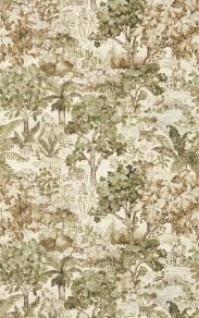 The Stumpery Wallpaper by Sanderson Lichen