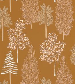The Tree House Wallpaper by Caselio Ocre