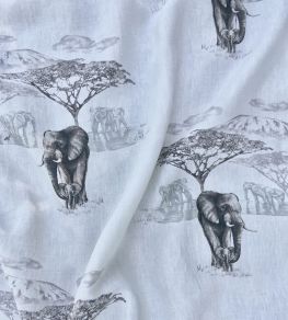 The Waterhole Fabric by Juliet Travers 1