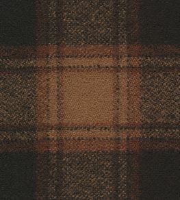 Callanish Check Fabric by The Isle Mill Black