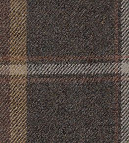 Callanish Plaid Fabric by The Isle Mill Mocha