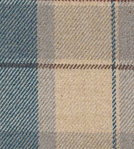 Callanish Plaid Fabric by The Isle Mill Slate