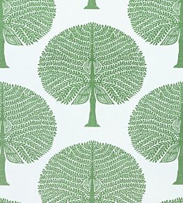 Mulberry Tree Fabric by Thibaut Green