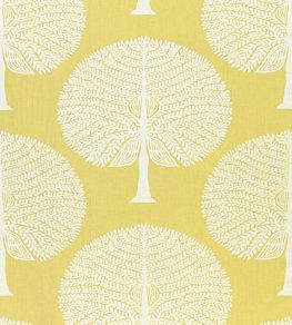 Mulberry Tree Fabric by Thibaut Yellow