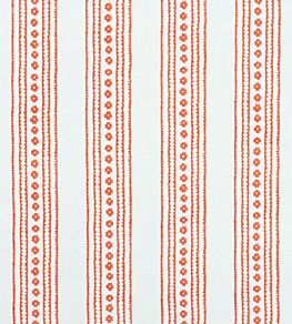 New Haven Stripe Fabric by Thibaut Coral