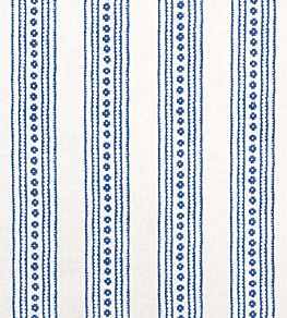 New Haven Stripe Fabric by Thibaut Navy