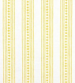 New Haven Stripe Fabric by Thibaut Yellow