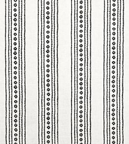 New Haven Stripe Fabric by Thibaut Black