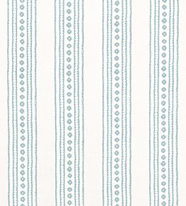 New Haven Stripe Fabric by Thibaut Spa Blue