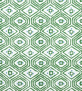 Pass A Grille Fabric by Thibaut Green