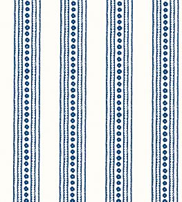 New Haven Stripe Wallpaper by Thibaut Navy