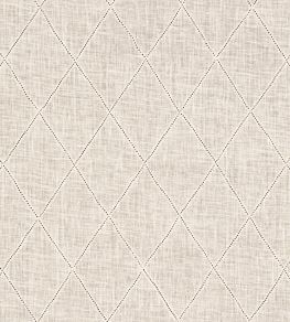 Claremont Trellis Fabric by Thibaut Ivory