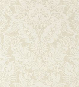 Chardonnet Damask Wallpaper by Thibaut Cream