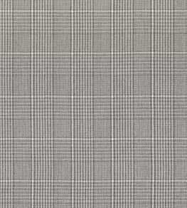 Grassmarket Check Fabric by Thibaut Grey