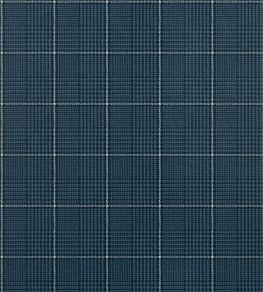 Grassmarket Check Wallpaper by Thibaut Navy