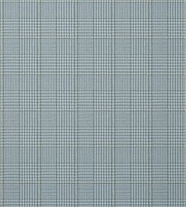 Grassmarket Check Wallpaper by Thibaut Slate Blue