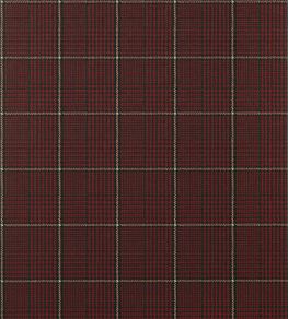 Grassmarket Check Wallpaper by Thibaut Red