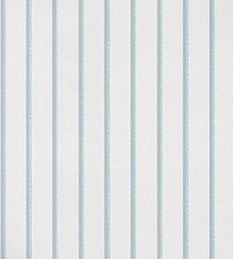 Notch Stripe Wallpaper by Thibaut Slate Blue