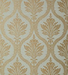 Clessidra Wallpaper by Thibaut Metallic Pewter/Grey