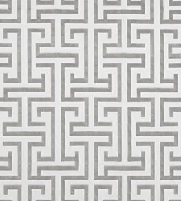 Ming Trail Fabric by Thibaut Grey