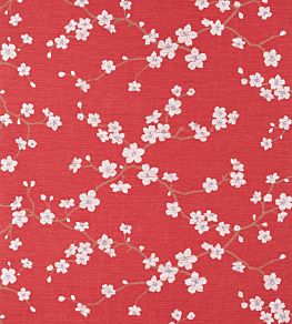 Sakura Wallpaper by Thibaut Red