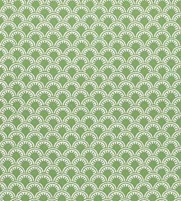 Maisie Fabric by Thibaut Kelly Green
