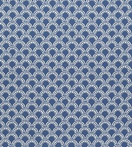 Maisie Fabric by Thibaut Royal Blue