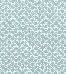 Maisie Fabric by Thibaut Aqua