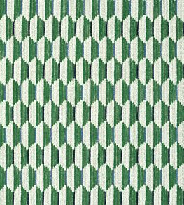Optica Fabric by Thibaut Emerald Green